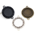 20mm 4g Zinc Alloy Charm Pendant No.816077 for DIY Necklace Bracelet Jewelry Making view 1