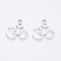 Zinc Alloy Number 0-9 Charm Pendant No.167168 for DIY Necklace Bracelet Jewelry Making view 3