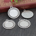 20mm 4.5g Zinc Alloy Charm Pendant for DIY Necklace Bracelet Jewelry Making view 4