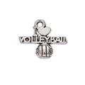 Zinc Alloy Letter Charm Pendant No.926227 for DIY Necklace Bracelet Jewelry Making view 3