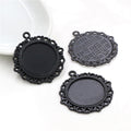 20mm 4g Zinc Alloy Charm Pendant No.106981 for DIY Necklace Bracelet Jewelry Making view 4