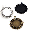 20mm 4g Zinc Alloy Charm Pendant No.106981 for DIY Necklace Bracelet Jewelry Making view 5