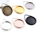 20mm 1.5g Zinc Alloy Charm Pendant for DIY Necklace Bracelet Jewelry Making view 1
