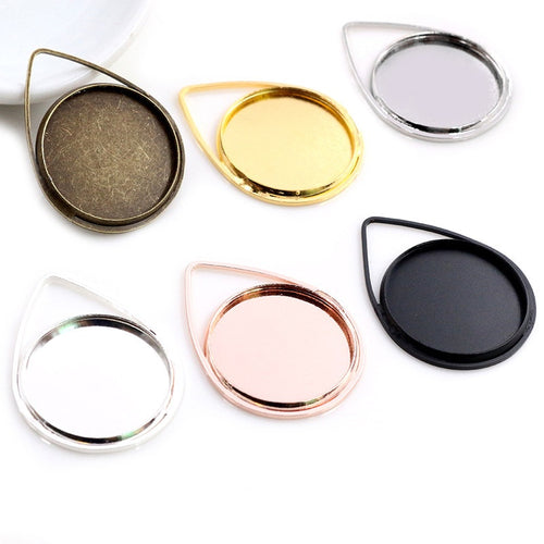 20mm 1.5g Zinc Alloy Charm Pendant for DIY Necklace Bracelet Jewelry Making