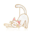 Alloy Enamel Cat Brooch For Women's Suits And Jackets view 5
