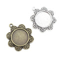 20mm 7g Zinc Alloy Charm Pendant No.313716 for DIY Necklace Bracelet Jewelry Making view 1