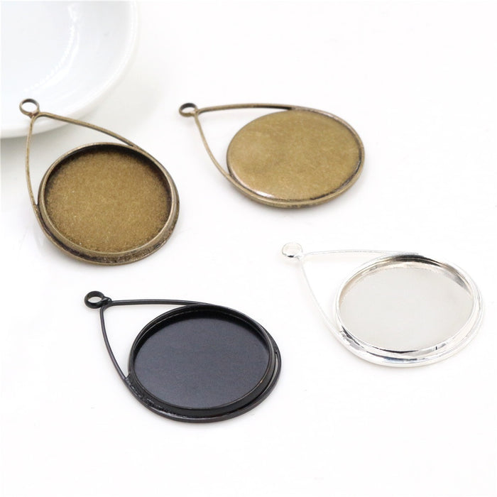 20mm 2.5g Zinc Alloy Charm Pendant for DIY Necklace Bracelet Jewelry Making