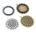 20mm 5.5g Zinc Alloy Charm Pendant for DIY Necklace Bracelet Jewelry Making view 4