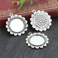 20mm 5.5g Zinc Alloy Charm Pendant for DIY Necklace Bracelet Jewelry Making view 2