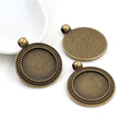 20mm 5g Zinc Alloy Charm Pendant No.929082 for DIY Necklace Bracelet Jewelry Making view 2