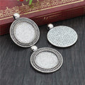 20mm 5g Zinc Alloy Charm Pendant No.929082 for DIY Necklace Bracelet Jewelry Making view 3