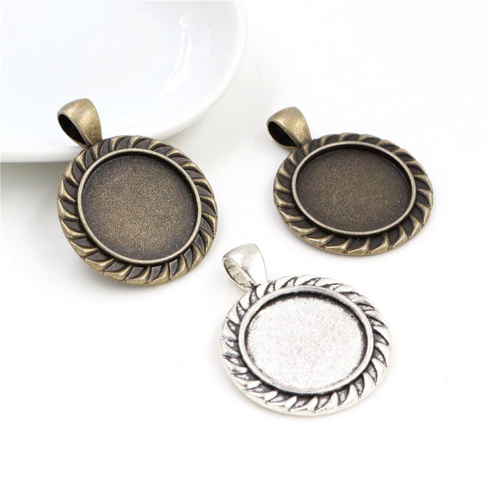 20mm 5g Zinc Alloy Charm Pendant No.136311 for DIY Necklace Bracelet Jewelry Making