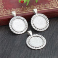 20mm 5g Zinc Alloy Charm Pendant No.136311 for DIY Necklace Bracelet Jewelry Making view 2
