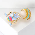 Metal Alloy Enamel Basketball Boy Lapel Pin For Jackets Brooch view 3