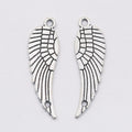 Zinc Alloy Wings Charm Pendant for DIY Necklace Bracelet Jewelry Making view 3