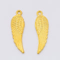 Zinc Alloy Wing Charm Pendant No.166474 for DIY Necklace Bracelet Jewelry Making view 4