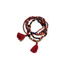 Bohemian Multi Layer Glass Seed Bead Bracelet For Women Retro Ethnic Geometric Circle Jewelry view 5