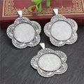 25mm 9g Zinc Alloy Charm Pendant No.571983 for DIY Necklace Bracelet Jewelry Making view 3