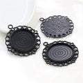 25mm Zinc Alloy Charm Pendant No.878225 for DIY Necklace Bracelet Jewelry Making view 4