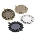 25mm 8g Zinc Alloy Charm Pendant for DIY Necklace Bracelet Jewelry Making view 5