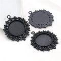 25mm 8g Zinc Alloy Charm Pendant for DIY Necklace Bracelet Jewelry Making view 4