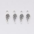 Zinc Alloy Small Wing Charm Pendant for DIY Necklace Bracelet Jewelry Making view 3