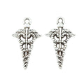 Zinc Alloy Winged Snake Sword Charm Pendant for DIY Necklace Bracelet Jewelry Making view 3