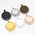 25mm 6g Zinc Alloy Charm Pendant No.656061 for DIY Necklace Bracelet Jewelry Making view 1