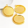 25mm 7g Zinc Alloy Charm Pendant No.109031 for DIY Necklace Bracelet Jewelry Making view 3