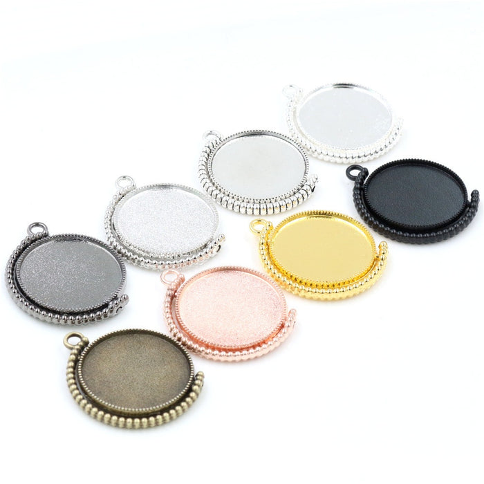 25mm 7g Zinc Alloy Charm Pendant No.109031 for DIY Necklace Bracelet Jewelry Making