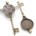 25mm 10g Zinc Alloy Charm Pendant No.109058 for DIY Necklace Bracelet Jewelry Making view 2