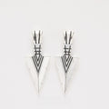 Antique Silver Zinc Alloy Arrowhead Charm Pendant for DIY Necklace Bracelet Jewelry Making view 1
