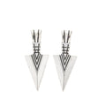 Antique Silver Zinc Alloy Arrowhead Charm Pendant for DIY Necklace Bracelet Jewelry Making view 2