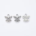 Zinc Alloy Angel Charm Pendant for DIY Necklace Bracelet Jewelry Making view 3