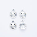 Zinc Alloy Smiley Face Charm Pendant No.905244 for DIY Necklace Bracelet Jewelry Making view 3