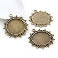 25mm 8g Zinc Alloy Charm Pendant No.263943 for DIY Necklace Bracelet Jewelry Making view 3