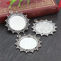 25mm 8g Zinc Alloy Charm Pendant No.263943 for DIY Necklace Bracelet Jewelry Making view 2