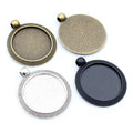 25mm 6g Zinc Alloy Charm Pendant No.523710 for DIY Necklace Bracelet Jewelry Making view 1