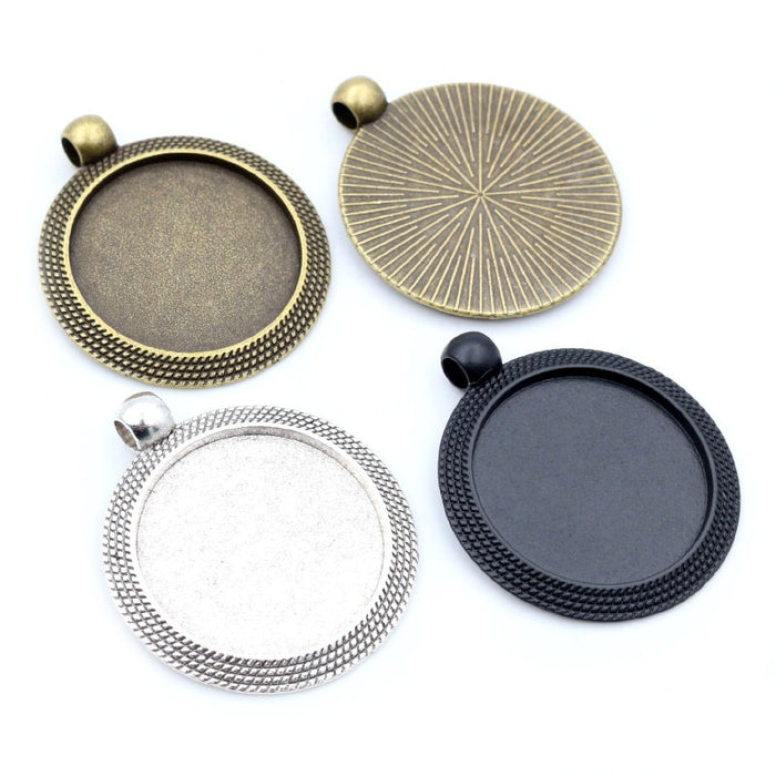25mm 6g Zinc Alloy Charm Pendant No.523710 for DIY Necklace Bracelet Jewelry Making