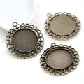 25mm 9g Zinc Alloy Charm Pendant No.527062 for DIY Necklace Bracelet Jewelry Making view 3