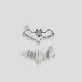 Zinc Alloy Bat Charm Pendant for DIY Necklace Bracelet Jewelry Making view 2