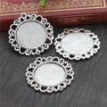 25mm 9g Zinc Alloy Charm Pendant for DIY Necklace Bracelet Jewelry Making view 2