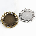 25mm 9g Zinc Alloy Charm Pendant for DIY Necklace Bracelet Jewelry Making view 5