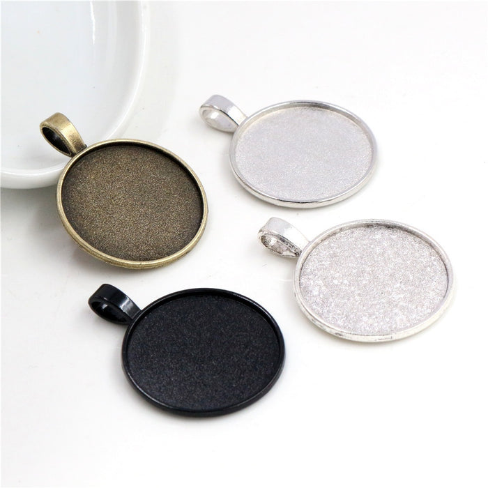 25mm 4g Zinc Alloy Charm Pendant No.878735 for DIY Necklace Bracelet Jewelry Making
