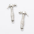 Zinc Alloy Hammer Charm Pendant for DIY Necklace Bracelet Jewelry Making view 2