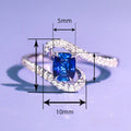 Simple Fresh Adjustable Open Arm Ring For Women Minimalist Tail Ring European American Fashion Jewelry view 4