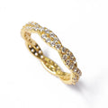 2024 Fashion Twisted Open Ring For Women, Niche Design Index Finger And Pinky Ring Jewelry view 5