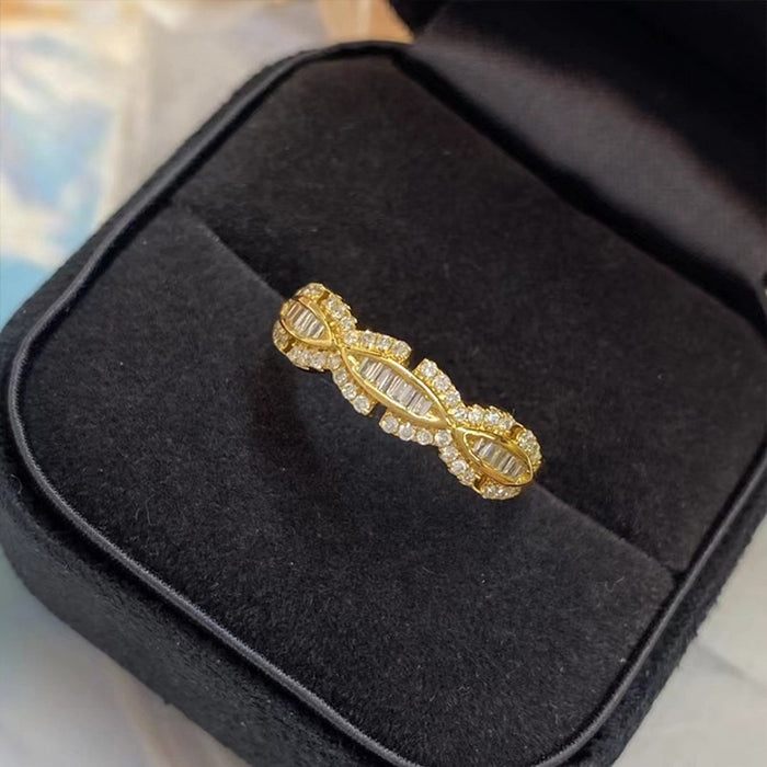 Style Delicate Personalized Pinky Ring High End Fashion Index Finger Ring For Women
