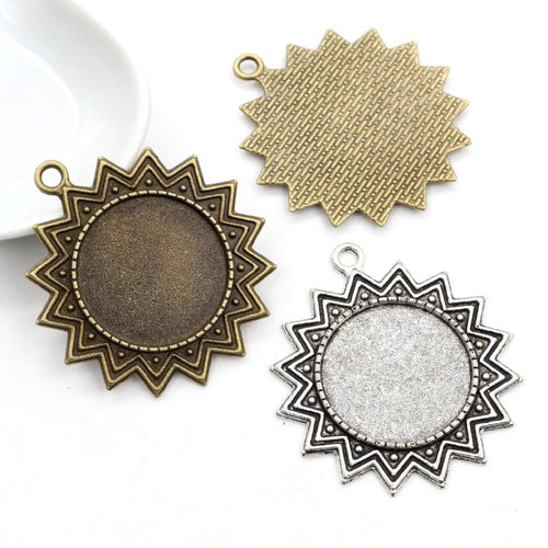 25mm 8g Zinc Alloy Charm Pendant No.149984 for DIY Necklace Bracelet Jewelry Making