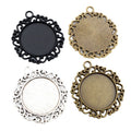 25mm 7g Zinc Alloy Charm Pendant No.009294 for DIY Necklace Bracelet Jewelry Making view 5